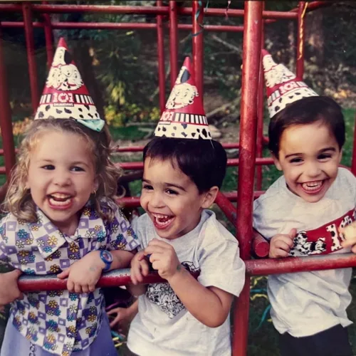 Birthday photo carousel example